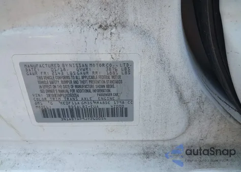 2018 Nissan Sentra S from USA, damaged, VIN 3N1AB7AP9JY260054
